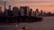 New York Sunrise Manhattan Skyline Panorama