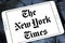 The New York Times newspaper logo