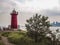 New York - United States - People visiting The Little Red Lighthouse