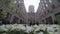 New York, USA The Rockefeller Center Channel Gardens day view.