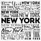 New York wallpaper word cloud, travel concept background