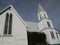 New Zealand: Akaroa historic 19th century church