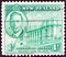 NEW ZEALAND - CIRCA 1946: A stamp printed in New Zealand shows King George VI and Parliament House, Wellington, circa 1946.