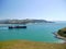 New Zealand: container ship Otago Harbour groyne