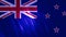 New Zealand Flag Loopable Background