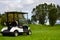 New Zealand Golf Course with Golfers Kart