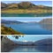 New Zealand lakes panoramas