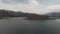 New Zealand landscape, Lake Wanaka, Glendhu Bay, drone aerial shots