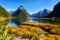 New Zealand, Milford Sound, Scenic Mountains Landscape