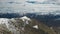 New Zealand mountain panorama as seen from Coronet Peak ski resort, Queenstown