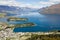 New zealand, queenstown with lake wakatipu