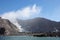 New Zealand`s most active volcano, Whakaari or White Island.