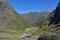 New Zealand, short but challenging hike to Gertrude Saddle.