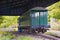 New Zealand, Vintage train carts in Fairlight Railway Terminus