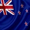 New Zealand waving flag