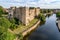 Newark castle in England, UK