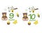 Newborn baby stickers for months watercolor illustration photo session design stickers scrapbooking greeting cards invitations hol