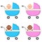 Newborn Boy & Girl Baby Buggy or Pram