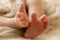 Newborn feet