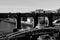 Newcastle Bridges in Black and White