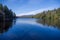 Newcomb Lake on a clear day