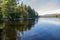 Newcomb Lake on a clear day