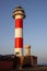 Newest of three lighthouses, El Cotillo