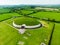 Newgrange, a prehistoric monument built during the Neolithic period, located in County Meath, Ireland