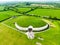 Newgrange, a prehistoric monument built during the Neolithic period, located in County Meath, Ireland. UNESCO World Heritage Site