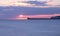 Newhaven lighthouse at sunset