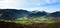 The Newlands Valley and mountains