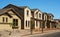 Newly-built houses in a housing development