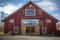 newly installed windows and doors on restored barn