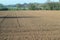 Newly plowed or ploughed land.