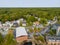 Newmarket town aerial view, NH, USA