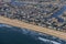 Newport Beach California Beach Homes Aerial