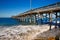 Newport pier beach in California USA