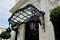 Newport, RI: Entrance Lanterns at Rosecliff Mansion