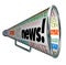 News Bullhorn Megaphone Important Alert Announcement