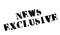 News Exclusive rubber stamp