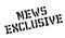 News Exclusive rubber stamp