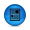 News icon on classy splash blue round button illustration