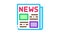 News Newspaper Icon Animation