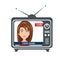 News presenter avatar character