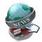 News and press concept: Breaking news, Latest world news