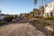 NEWS â€“ Debris including personal items alongside flooded homes after Hurricane Ian in Naples, Florida