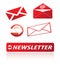 Newsletter icons