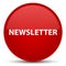 Newsletter special red round button