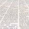 Newspaper with old vintage unreadable paper texture background