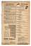 Newspaper page english text advertisement Vintage magazine